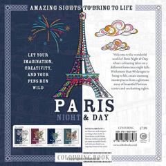 Paris Night & Day Colouring Book