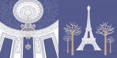 Paris Night & Day Colouring Book