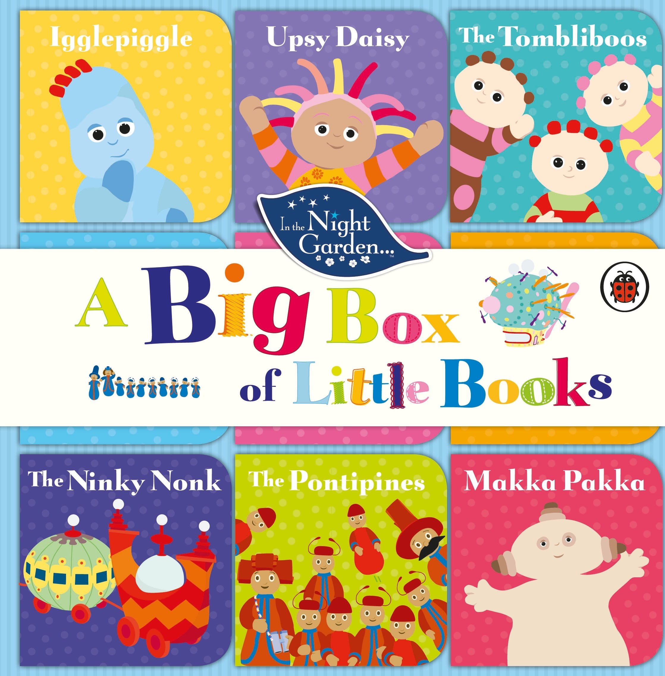 This little book is. Baby's big Box of little books. In the Night Garden Tombliboos. Upsy books. Книга Литтл Гарден.