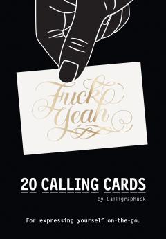 Biletele amuzante - Fuck Yeah! Calling Cards