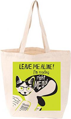Tote Bag - I'm Reading Right Meow Gibbs M. Smith Inc