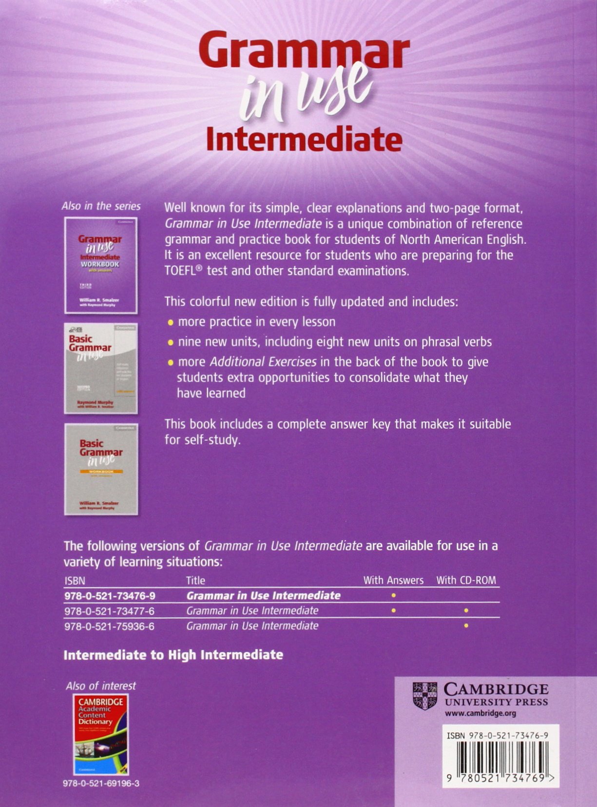 Intermediate student book keys. English Grammar in use Intermediate. Книга Basic Grammar in use American English. English Grammar in use: a self-study reference and Practice book for Intermediate students: with answers. English Grammar in use a self study Intermediate students.