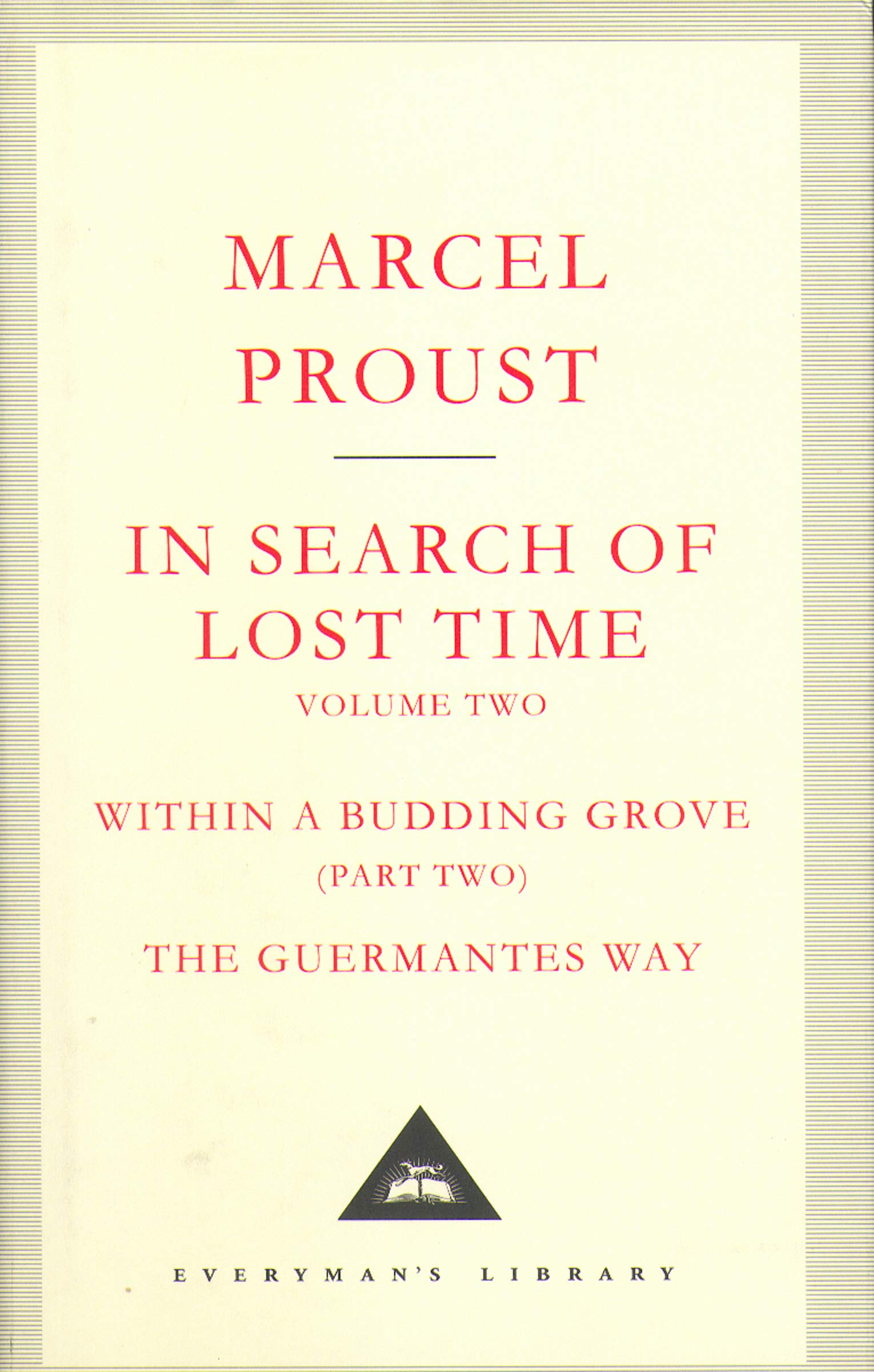 In Search of Lost Time. The Guermantes Way