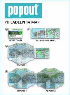 Philadelphia PopOut Map