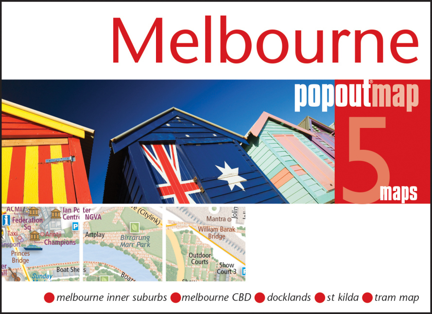 Melbourne Popout Map