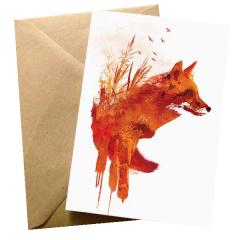 Felicitare - Plattensee Fox Wraptious