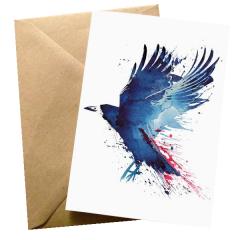 Felicitare - Bloody Crow Wraptious