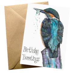 Felicitare - Kingfisher Birthday