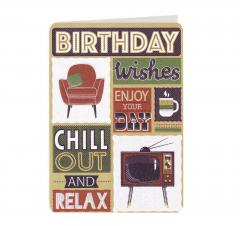 Felicitare - Birthday Wishes - Enjoy Your Day Laura Darrington Design