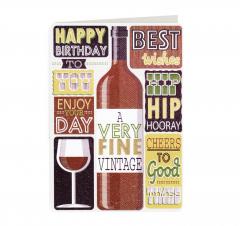 Felicitare - Happy Birthday A very fine vintage Laura Darrington Design