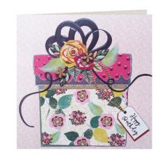 Felicitare - Happy Birthday Present Laura Darrington Design