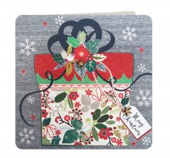 Felicitare - Merry Christmas Present Laura Darrington Design