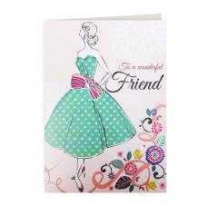 Felicitare - Wonderful Friend Laura Darrington Design