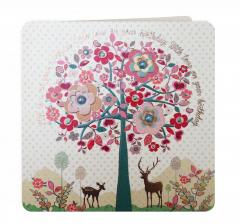 Felicitare - With Love on Your Birthday Laura Darrington Design