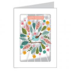 Felicitare - Happy Birthday Bird Web Alljoy Design