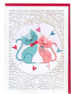 Felicitare - 2 Cats Alljoy Design