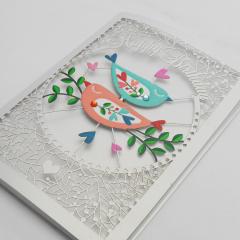 Felicitare - Happiness 2 Birds Alljoy Design