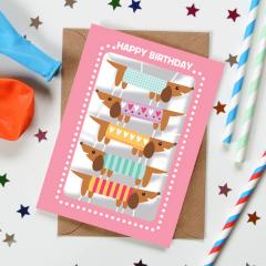 Felicitare - Happy Birthday Dog Alljoy Design