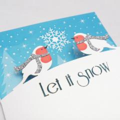 Felicitare - Let it Snow Birds