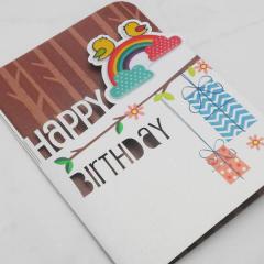Felicitare - Happy Birthday Rainbow Alljoy Design