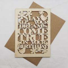 Felicitare - May all your dreams come True Alljoy Design
