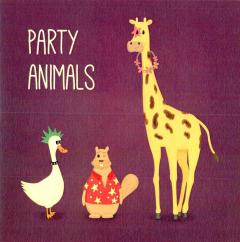 Felicitare - Party animals