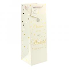 Punga cadou pentru sticle - Christmas Lesser & Pavey