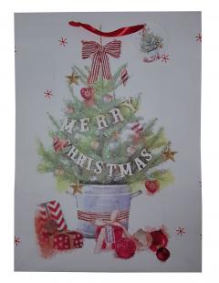 Punga mare pentru cadou - Xmas Tree