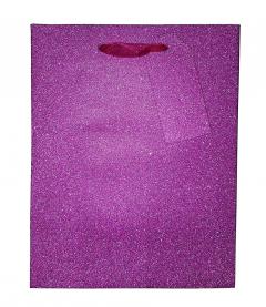 Punga medie pentru cadou - Glitter Cerise Glick