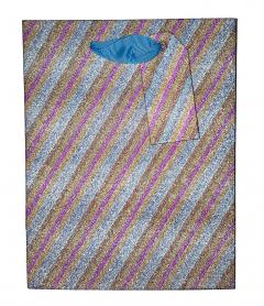 Punga medie pentru cadou - Glitter Rainbow Glick