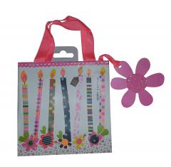 Punga mica pentru cadou - Candles Glick