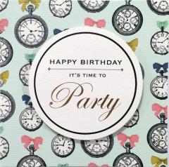 Felicitare - Happy birthday - it's time to party