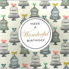 Felicitare - Have a wonderful birthday