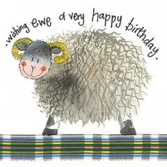 Felicitare - Wishing Ewe  Alex Clark