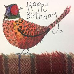 Felicitare - Pheasant Birthday  Alex Clark