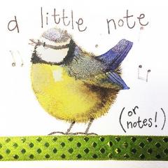 Felicitare - Little Note Blue Tit  Alex Clark