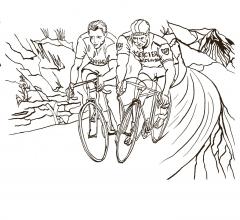 Colouring the Tour de France