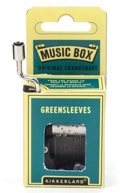 Music Crankshaft Box - Greensleeves