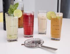 Set de 4 pahare pentru cocktail