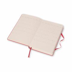 Agenda 2017 - Moleskine Scarlet Red Large Daily Diary 12 Month Hard