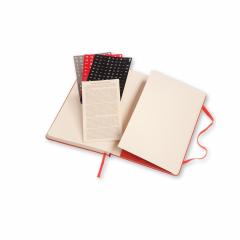 Agenda 2017 - Moleskine Weekly Notebook, 12 Months, Large, Coral Orange, Hard Cover