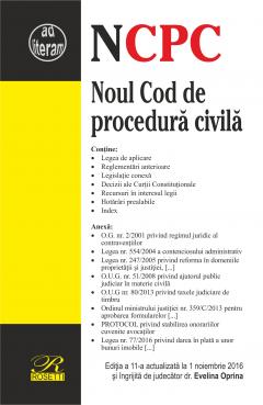 Noul Cod de procedura civila