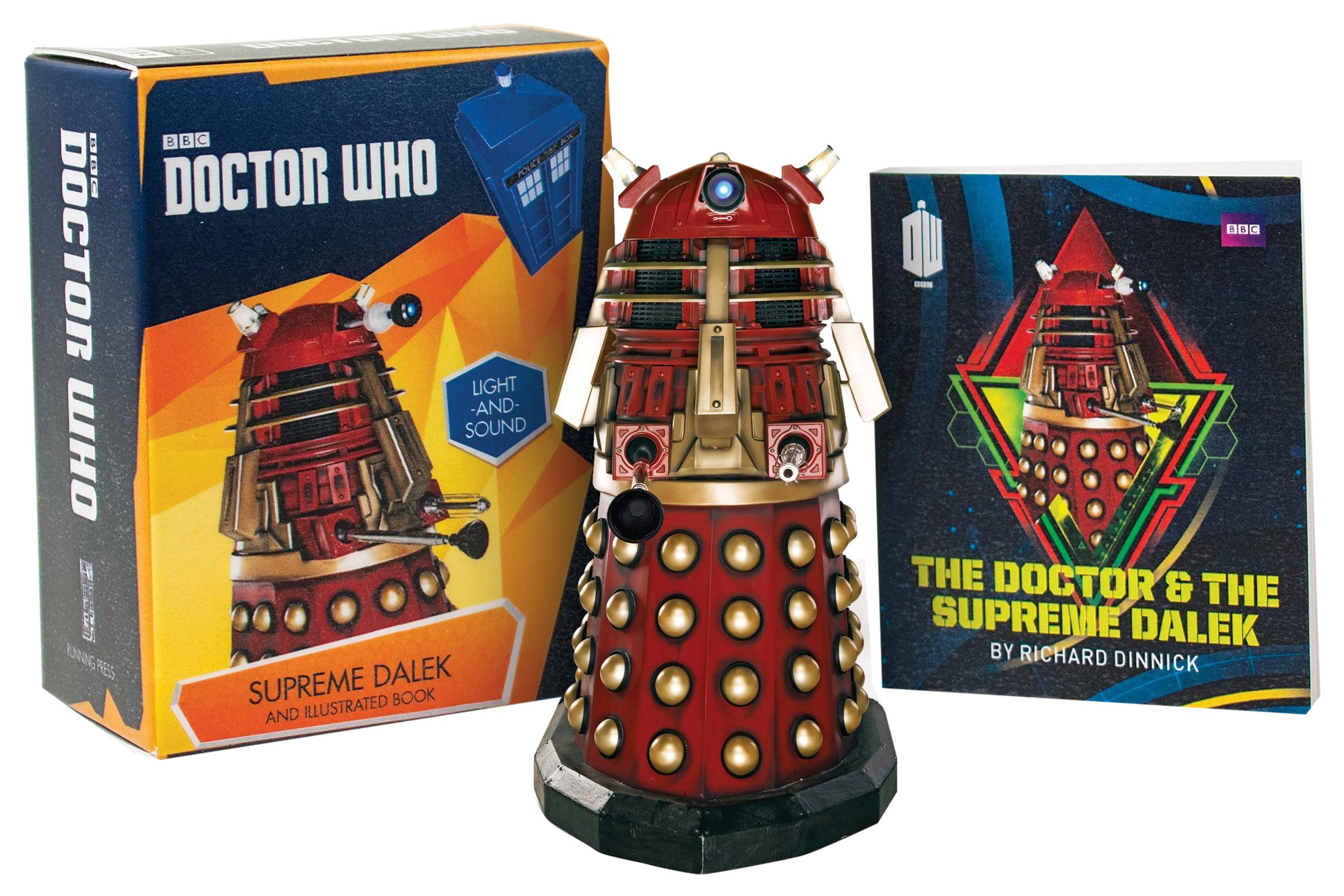 Doctor Who - Supreme Dalek and Illustrated Book