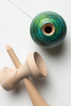 Joc de indemanare - Sweets Kendama - Marble Blue Bayou