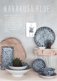 Bol - Karakusa Blue Tokyo Design Studio