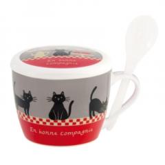 Bol pentru supa cu lingurita - En bonne compagnie