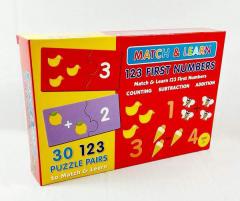 Puzzle educativ - 123 First Numbers