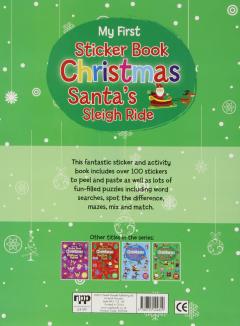 Sticker Book - Santa's Sleigh Ride