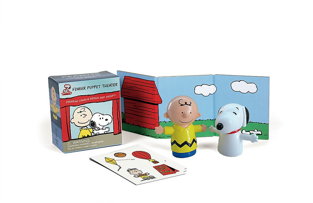 Peanuts Finger Puppet Theater : Starring Charlie Brown and Snoopy!