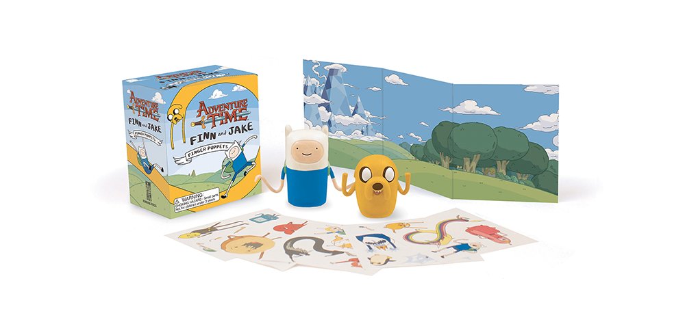 Adventure Time: Finn and Jake Finger Puppets Mini Kit